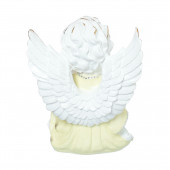 Сувенир Ангел мечтающий большой, стразы (110) (Гипс)