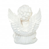 Сувенир Ангел мечтающий большой, перламутр (110) (Гипс)