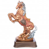Сувенир Конь на дыбах огромный №4, бронза (Гипс)
