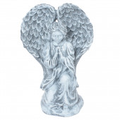 Сувенир Ангел Мария, серый камень (Гипс)