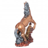 Сувенир Конь огромный №4, бронза (Гипс)
