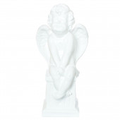 Сувенир Ангел на колонне, белый (Гипс)