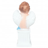 Сувенир Ангел на колонне, рисовка (Гипс)
