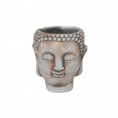 Сувенир-кашпо Голова Будды малая, шлифованный камень (Гипс)