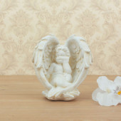 Сувенир Ангел в крыле (слоновая кость) (Гипс)