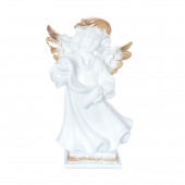 Сувенир Ангел с пергаментом золото(27) (Гипс)