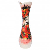 Напольная ваза Тюльпан, цветная, ангоб