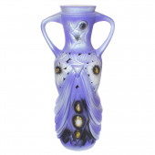 Напольная ваза Вуаль, цветная, резка