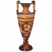 Напольная ваза Диана, жемчуг, лилии