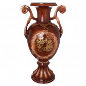 Напольная ваза Венера коричневая деколь