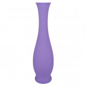 Напольная ваза Грация, кожа, фиолетовая