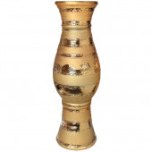 Напольная ваза Алексия, рисовка, золото