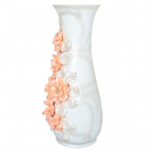 Напольная ваза Осень, Цветок персиковый лепка