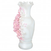 Напольная ваза Алёнка, Хризантема розовая