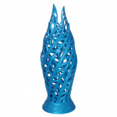 Напольная ваза Версалия, синий перламутр