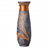 Напольная ваза Африка, металлик