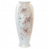 Напольная ваза малая, резка (цвета в ассортименте)