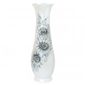 Напольная ваза Арина, 3Д цветы, резка (цвета в ассортименте)
