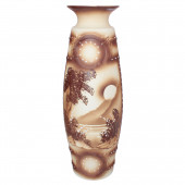 Напольная ваза Есения жемчуг без ручки - Есения, жемчуг (вид сзади)