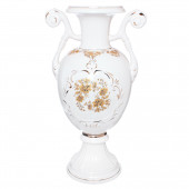 Напольная ваза Венера белая деколь