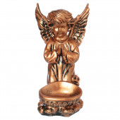 Сувенир Ангел с чашей №2 (бронза) (Гипс)