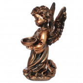 Сувенир Ангел с чашей (бронза) (Гипс)
