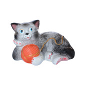 Копилка гладкая Кот с клубком