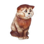 Копилка Кот Баюн, шамот