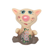 Копилка Кот Филя, шамот