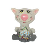 Копилка Кот Филя, шамот