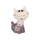 Копилка Кот Моня, шамот