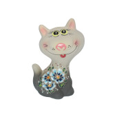 Копилка Кот Моня, шамот