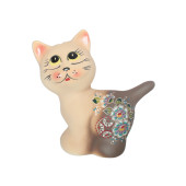 Копилка Кот Гаврюша, новый шамот