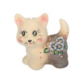 Копилка Кошка Муся, новый шамот