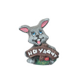 Копилка Кролик На удачу!, рисовка (цвета в ассортименте)