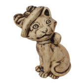 Садовая фигура, Кошка в шляпе