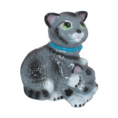 Садовая фигура, Коты-пара с бантом, глянец