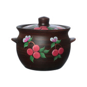 Супник Дачный (вишня), 2л (красная глина)
