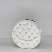 Ваза настольная Бусы голубые