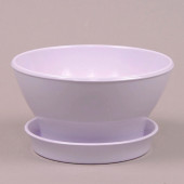 Цветочный горшок Фиалка, глянец, лавандовый, 2,5л