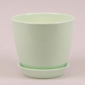 Цветочный горшок Виктория ВК-20, глянец, фисташковый, 4л