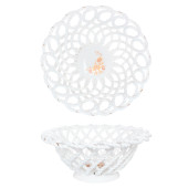 Конфетница Глория белая