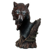 Сувенир-подставка под бутылку Волк, художка №1