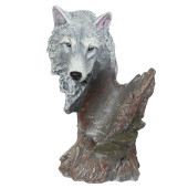 Сувенир-подставка под бутылку Волк, художка №3