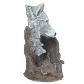 Сувенир-подставка под бутылку Волк, художка №3