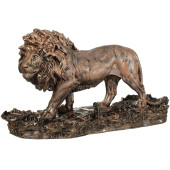 Сувенир-подставка под стаканы Лев, бронза