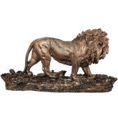 Сувенир-подставка под стаканы Лев, бронза