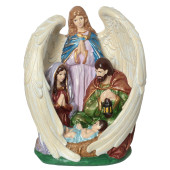 Сувенир Святая семья с ангелом, художка