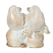 Сувенир Пара кофейных гномиков, античное золото