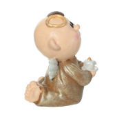 Сувенир Ангелочек со свечкой, художка микс